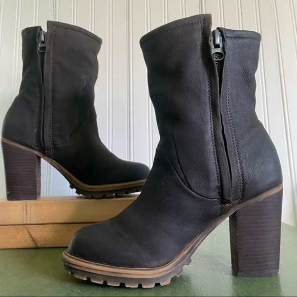 Aldo Fleece-Lined Double Zipper Mid Calf Boots - Picture 2 of 11